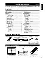 Preview for 3 page of Sharp AQUOS LC-20SD5E Operation Manual