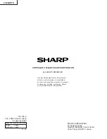 Предварительный просмотр 111 страницы Sharp AQUOS LC-22AD1E Service Manual