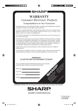 Preview for 32 page of Sharp Aquos LC-22LE520X Operation Manual