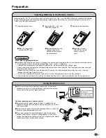 Предварительный просмотр 7 страницы Sharp AQUOS LC-22SV2E Operation Manual