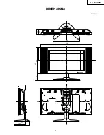 Предварительный просмотр 7 страницы Sharp AQUOS LC-22SV2E Service Manual