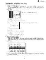 Предварительный просмотр 21 страницы Sharp Aquos LC-22SV6U Service Manual