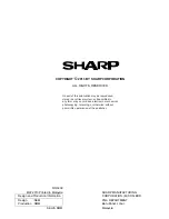 Предварительный просмотр 54 страницы Sharp Aquos LC-24LE150M Service Manual