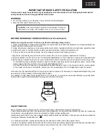 Preview for 3 page of Sharp AQUOS LC-24LE220E Service Manual