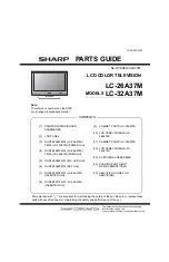 Preview for 63 page of Sharp Aquos LC-26A37M Service Manual