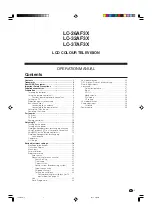 Preview for 2 page of Sharp Aquos LC-26AF3X Operation Manual