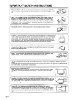 Предварительный просмотр 5 страницы Sharp Aquos LC-26D40U Operation Manual