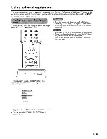 Предварительный просмотр 24 страницы Sharp Aquos LC-26D40U Operation Manual