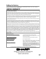 Preview for 58 page of Sharp AQUOS LC-26D42U Operation Manual