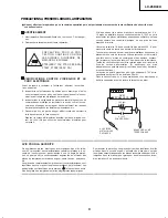 Preview for 3 page of Sharp AQUOS LC-26D43U Service Manual