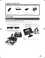 Preview for 5 page of Sharp AQUOS LC-26D44E Operation Manual