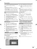 Preview for 19 page of Sharp AQUOS LC-26D44E Operation Manual