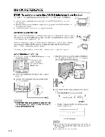 Предварительный просмотр 7 страницы Sharp Aquos LC-26D6U Operation Manual