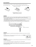 Предварительный просмотр 8 страницы Sharp Aquos LC-26D6U Operation Manual