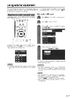 Предварительный просмотр 30 страницы Sharp Aquos LC-26D6U Operation Manual