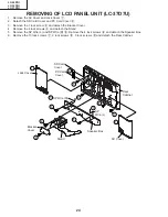 Предварительный просмотр 24 страницы Sharp Aquos LC 26D7U Service Manual