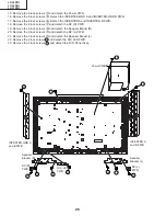 Предварительный просмотр 28 страницы Sharp Aquos LC 26D7U Service Manual