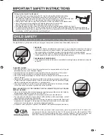 Предварительный просмотр 7 страницы Sharp AQUOS LC-26DV28UT Operation Manual