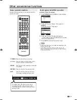 Предварительный просмотр 29 страницы Sharp AQUOS LC-26DV28UT Operation Manual