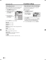 Preview for 36 page of Sharp AQUOS LC-26DV28UT Operation Manual