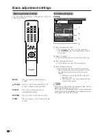 Preview for 19 page of Sharp AQUOS LC-26GA3H Operation Manual