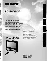 Sharp AQUOS LC-26GA4E Operation Manual предпросмотр