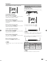 Предварительный просмотр 17 страницы Sharp AQUOS LC-26GA4E Operation Manual