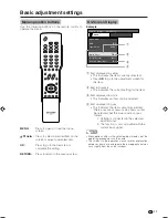 Предварительный просмотр 19 страницы Sharp AQUOS LC-26GA4E Operation Manual