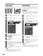 Preview for 21 page of Sharp Aquos LC-26GA4X Operation Manual