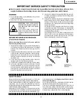 Preview for 3 page of Sharp Aquos LC-26GA4X Service Manual