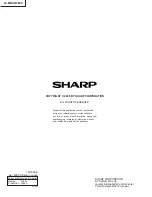 Preview for 126 page of Sharp AQUOS LC-26GA5H Service Manual