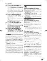 Preview for 15 page of Sharp Aquos LC-26GA6E Operation Manual