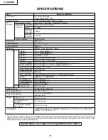 Preview for 6 page of Sharp Aquos LC-26GD6U Service Manual