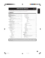 Preview for 2 page of Sharp AQUOS LC-26P50E Operation Manual