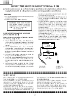 Preview for 2 page of Sharp AQUOS LC-26P50E Service Manual