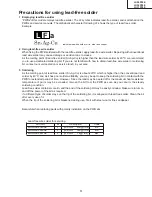 Preview for 3 page of Sharp AQUOS LC-26P50E Service Manual