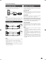 Preview for 11 page of Sharp AQUOS LC-26P55E Operation Manual