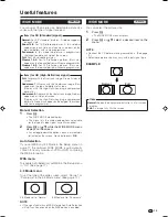 Preview for 21 page of Sharp AQUOS LC-26P55E Operation Manual