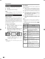 Preview for 22 page of Sharp AQUOS LC-26P55E Operation Manual