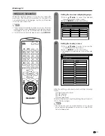 Предварительный просмотр 17 страницы Sharp Aquos LC-30HV4E Operation Manual