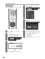 Предварительный просмотр 24 страницы Sharp Aquos LC-30HV4E Operation Manual