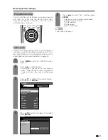 Предварительный просмотр 25 страницы Sharp Aquos LC-30HV4E Operation Manual