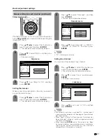 Предварительный просмотр 29 страницы Sharp Aquos LC-30HV4E Operation Manual