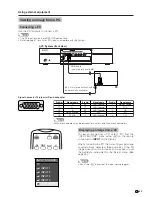 Предварительный просмотр 47 страницы Sharp Aquos LC-30HV4E Operation Manual