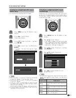 Предварительный просмотр 51 страницы Sharp Aquos LC-30HV4E Operation Manual