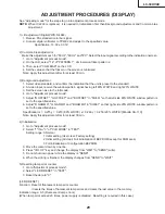 Preview for 29 page of Sharp Aquos LC-30HV4E Service Manual