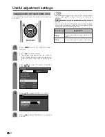 Preview for 45 page of Sharp Aquos LC-30HV4H Operation Manual