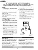 Preview for 2 page of Sharp Aquos LC-30HV4H Service Manual