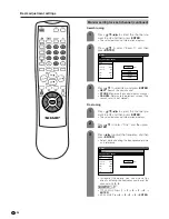 Предварительный просмотр 25 страницы Sharp Aquos LC-30HV4M Operation Manual