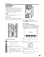 Предварительный просмотр 62 страницы Sharp Aquos LC-30HV4M Operation Manual